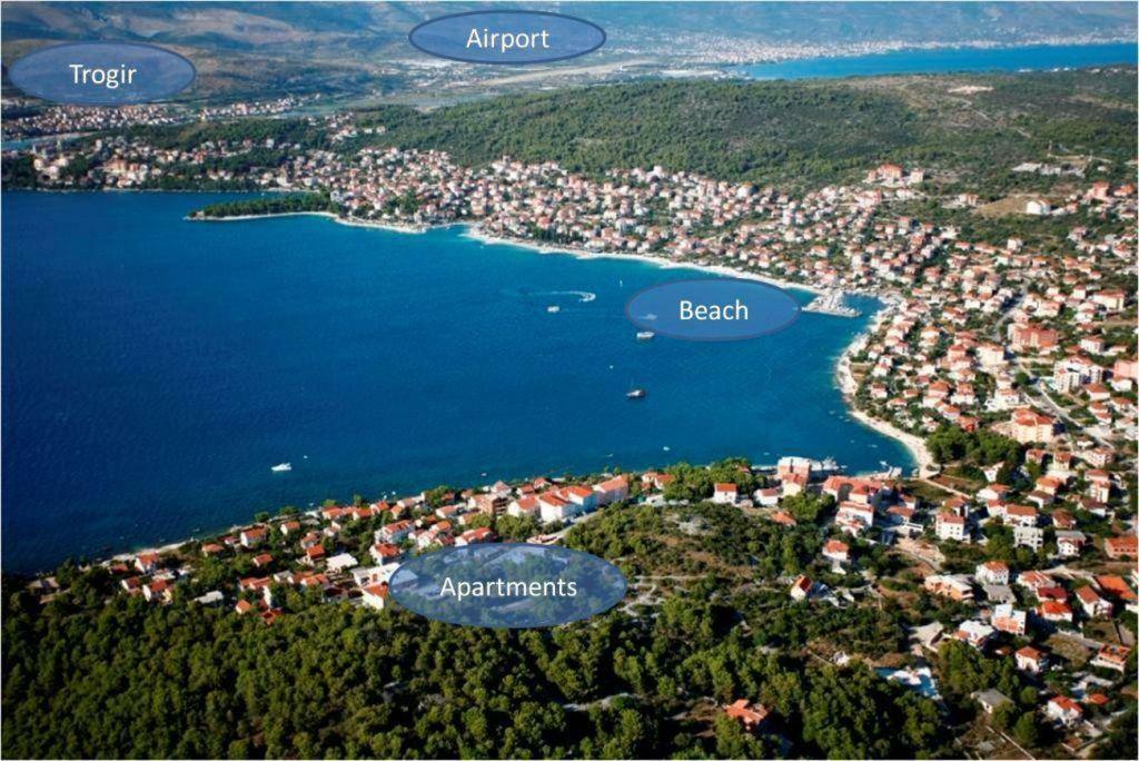 Apartman Tamara Trogir Exterior foto